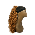 Elegant Kanekalon BCC1000 synthetic hair piece in copper and bronze tones.