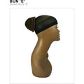 Premium Kanekalon Bun E hair accessory for creating instant, natural-looking buns.