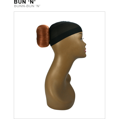 Kanekalon Hair Bun Updo Accessory for Instant Natural Volume