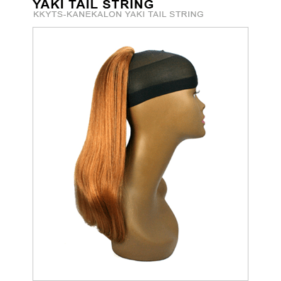 Auburn Kanekalon Yaki Tail String for natural-looking ponytails and braids