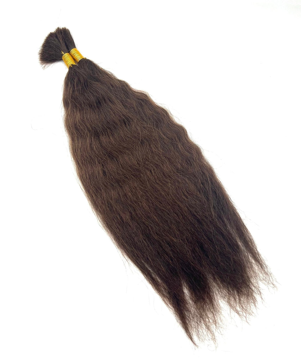 16-Inch Super Bulk Human Hair for Braiding - Tangle Free