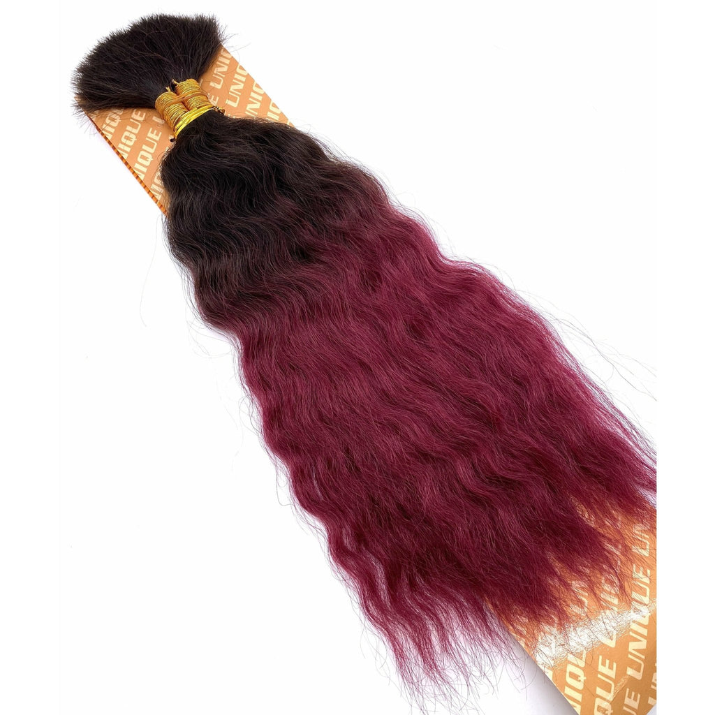 16-Inch Super Bulk Human Hair for Braiding - Tangle Free