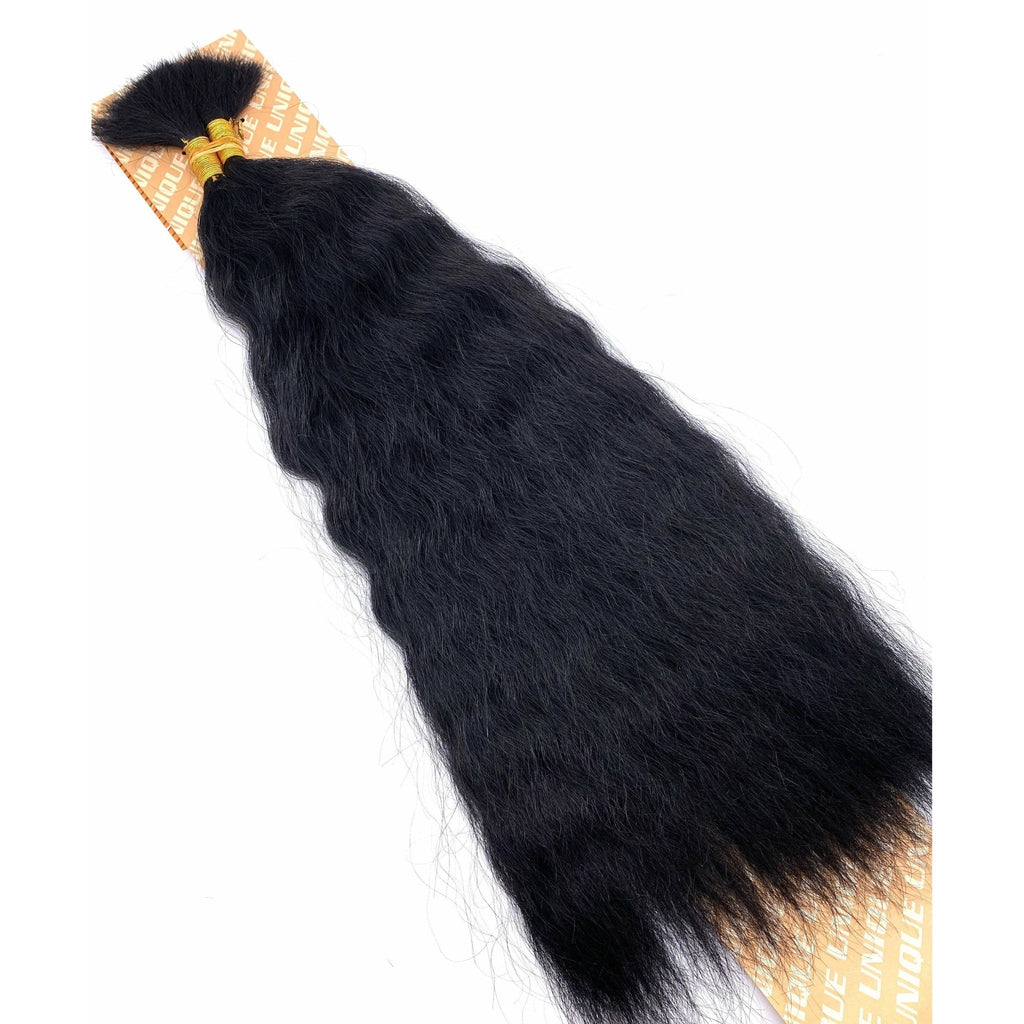 100% Human Hair Super Bulk Braiding Extensions 18 inch