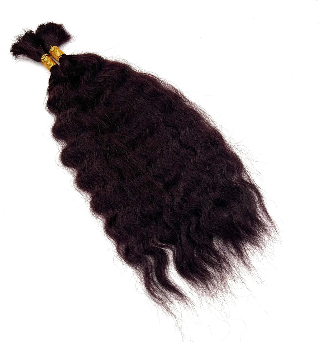 100% Human Hair Super Bulk Braiding Extensions 18 inch