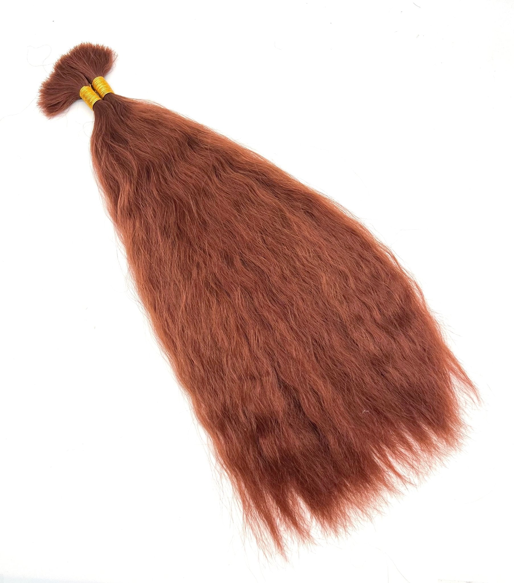 100% Human Hair Super Bulk Braiding Extensions 18 inch