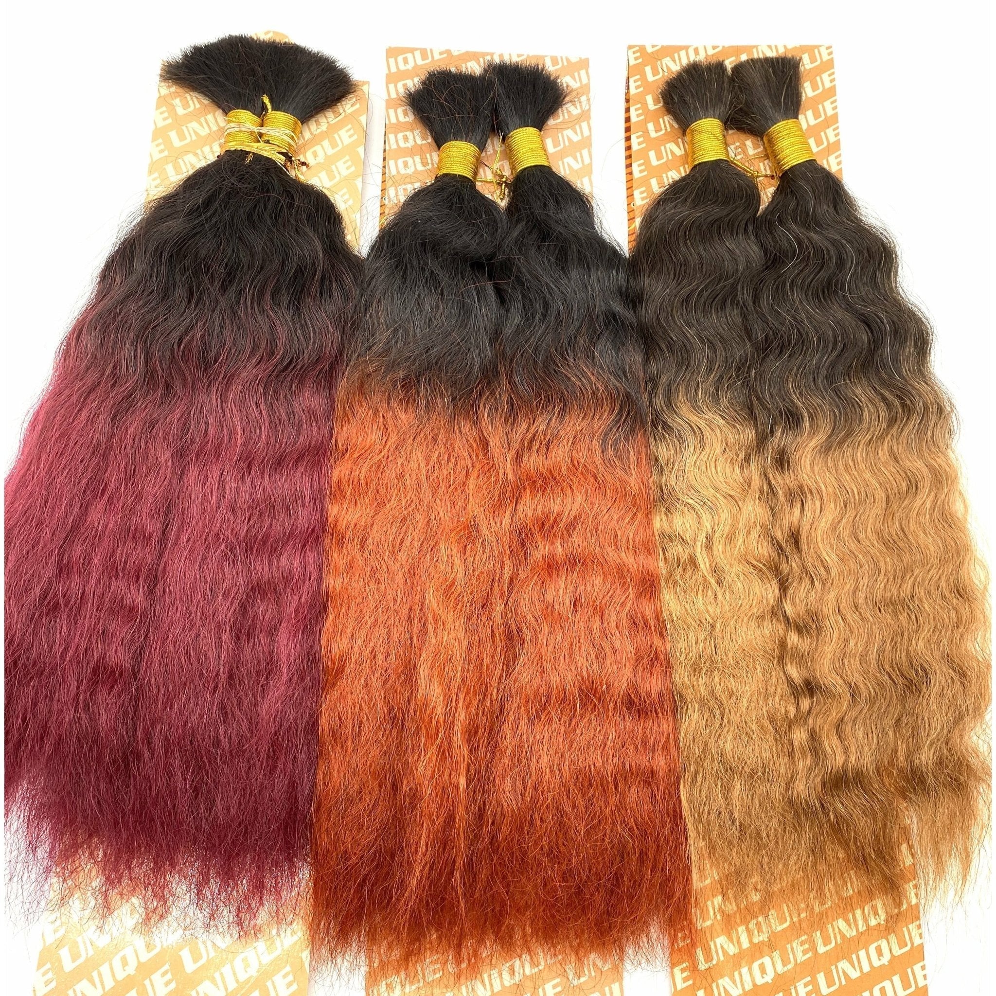100% Human Hair Super Bulk Braiding Extensions 18 inch