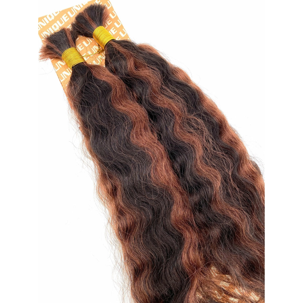 100% Human Hair Super Bulk Braiding Extensions 18 inch