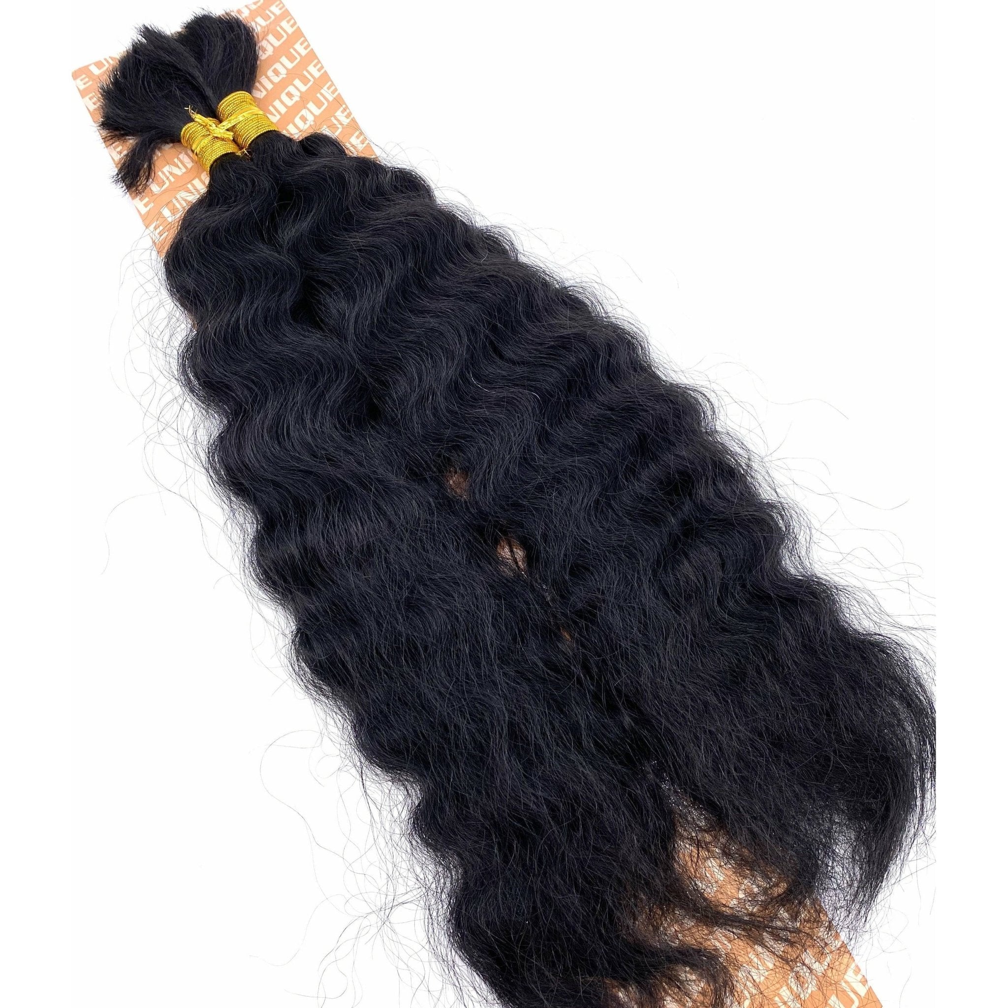 100% Human Hair Super Bulk Braiding Extensions 18 inch