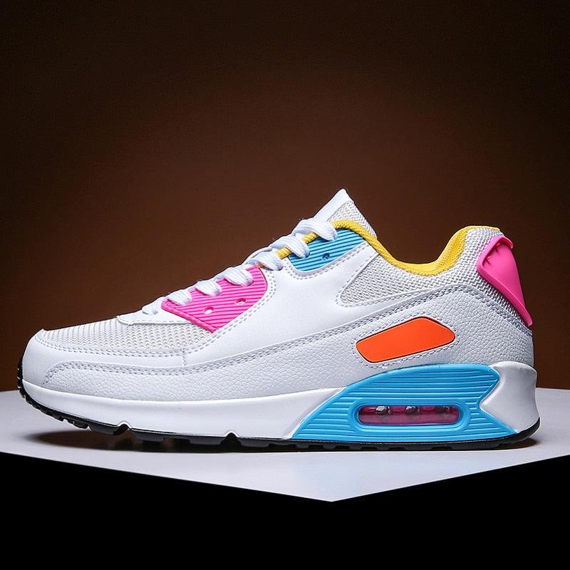 Unisex Air Cushion Sneakers - Colorful Sporty Streetwear Shoes