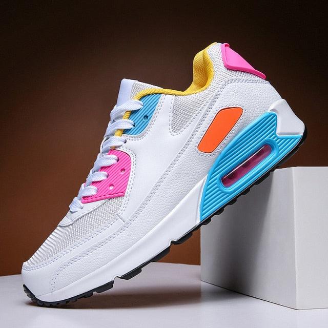 Unisex Air Cushion Sneakers - Colorful Sporty Streetwear Shoes