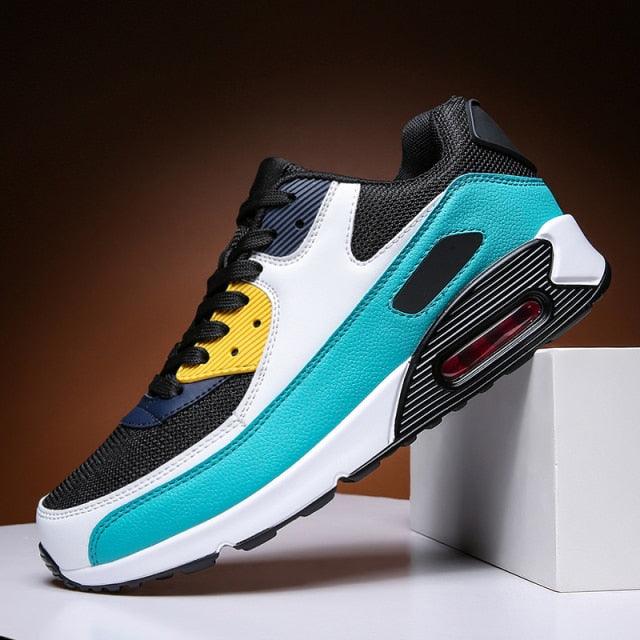 Unisex Air Cushion Sneakers - Colorful Sporty Streetwear Shoes