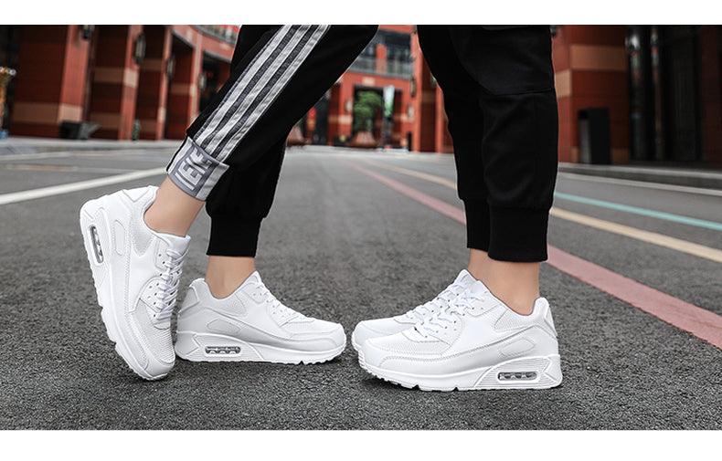 Unisex Air Cushion Sneakers - Colorful Sporty Streetwear Shoes