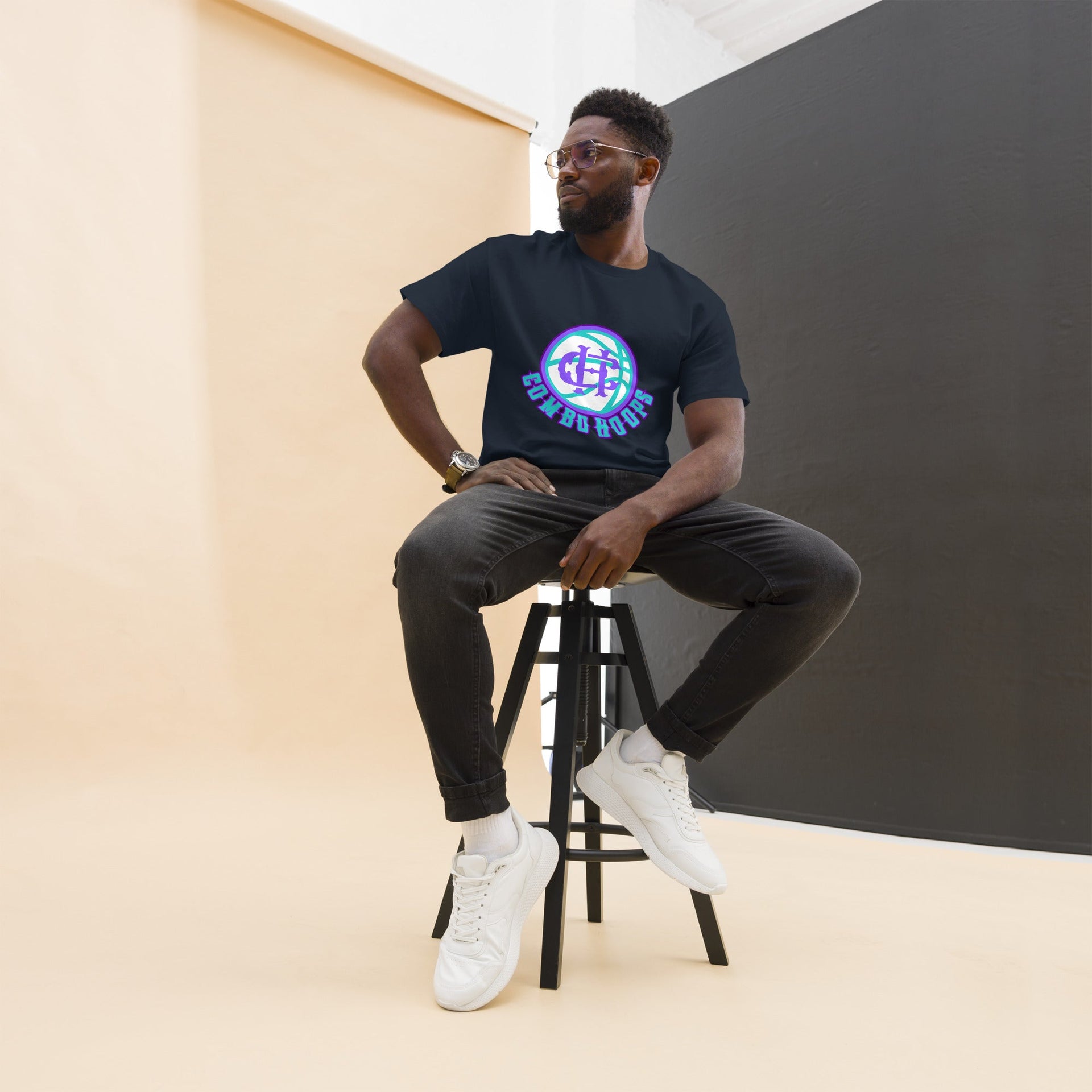 Mens Combo Hoop classic tee