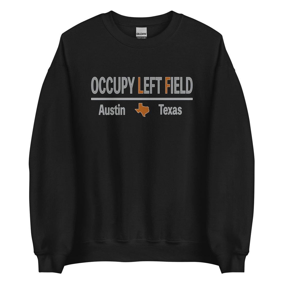 Occupy Austin Unisex Crewneck Sweatshirt - Casual Streetwear