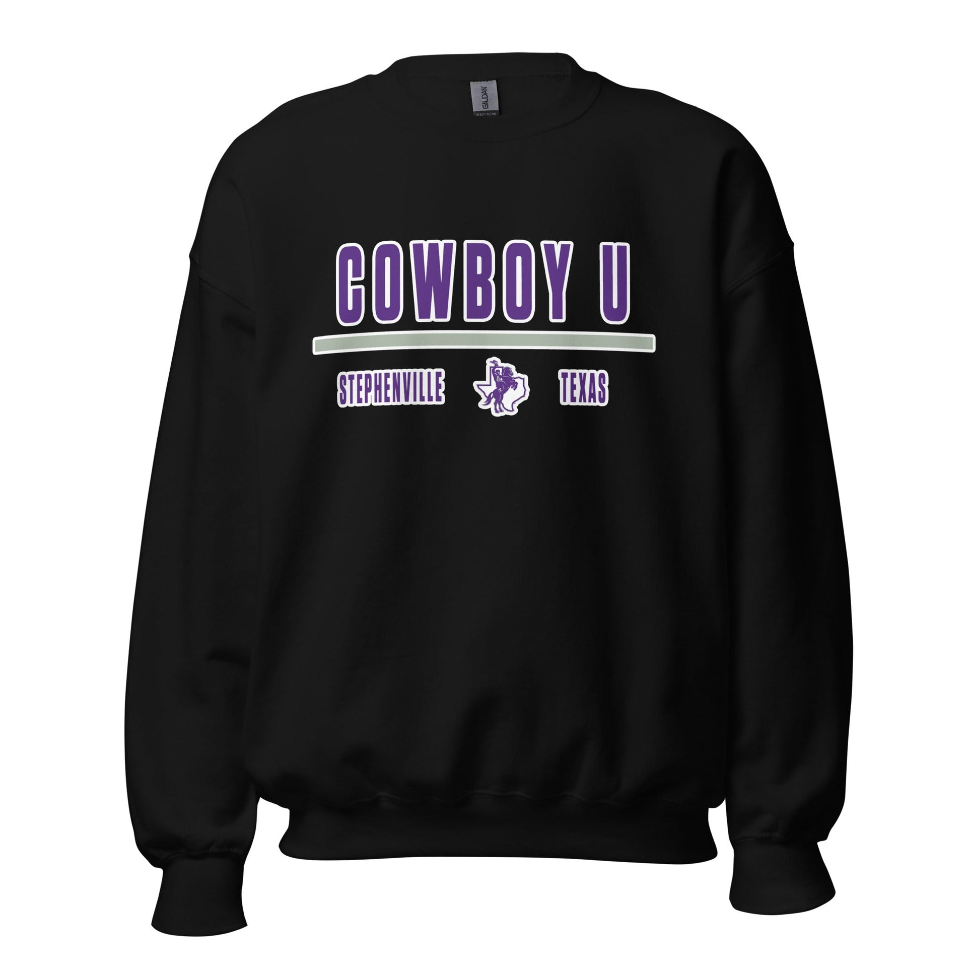 Cowboy U Unisex Sweatshirt - Relaxed Fit Collegiate Crewneck