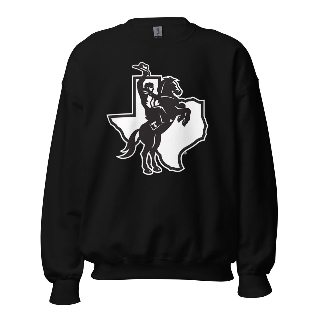 Tarleton State University Rider Logo Unisex Crewneck Sweatshirt