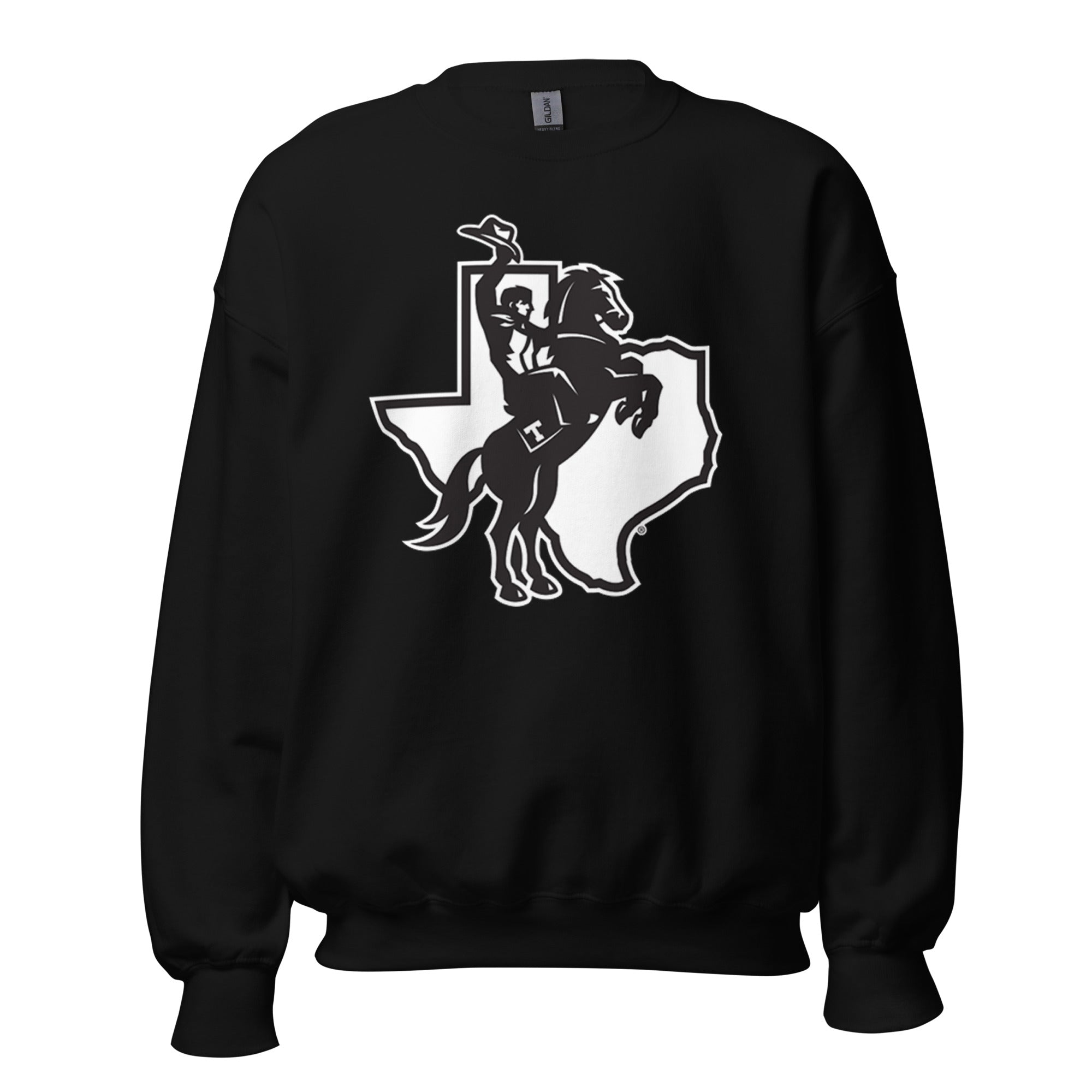 Tarleton State University Rider Logo Unisex Crewneck Sweatshirt