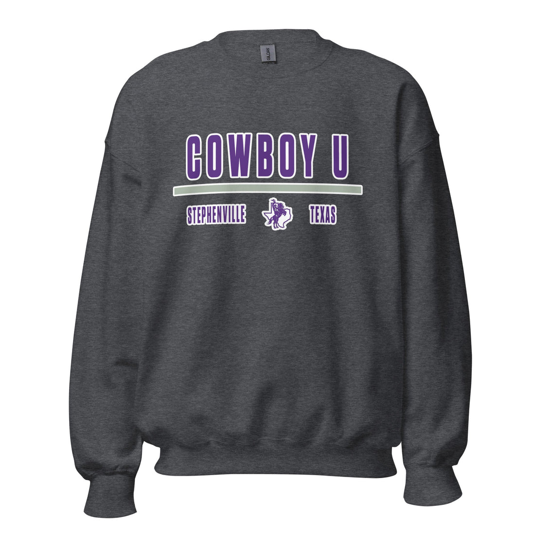 Cowboy U Unisex Sweatshirt - Relaxed Fit Collegiate Crewneck