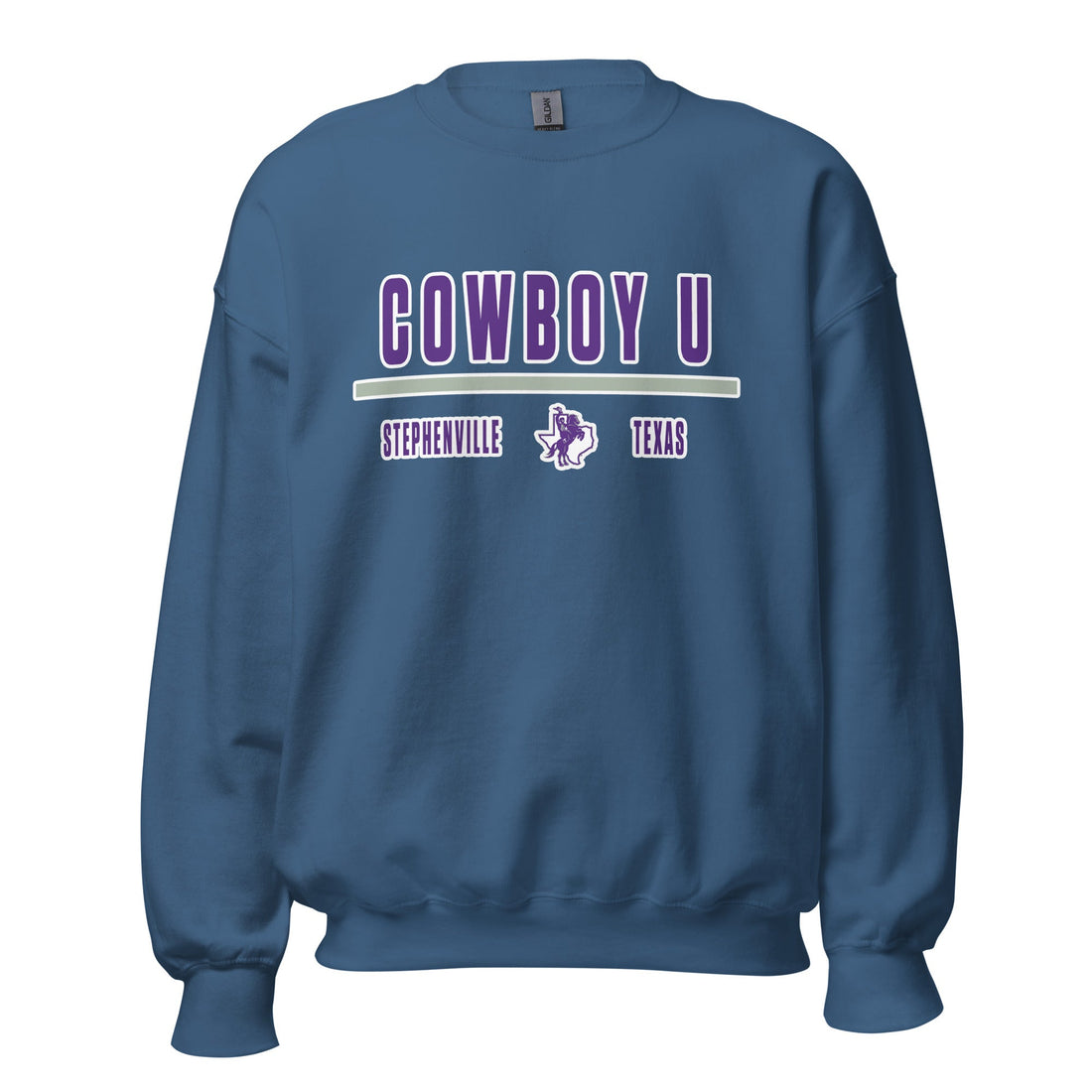 Cowboy U Unisex Sweatshirt - Relaxed Fit Collegiate Crewneck