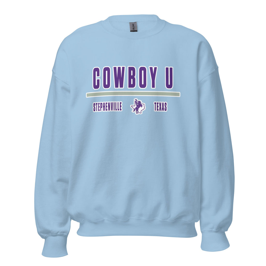 Cowboy U Unisex Sweatshirt - Relaxed Fit Collegiate Crewneck