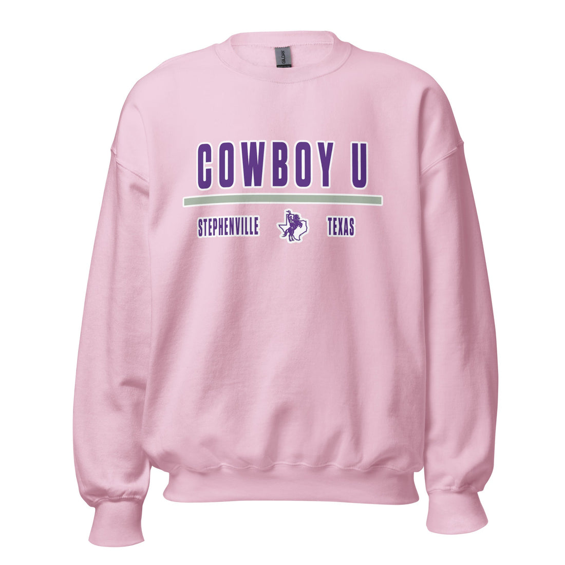 Cowboy U Unisex Sweatshirt - Relaxed Fit Collegiate Crewneck