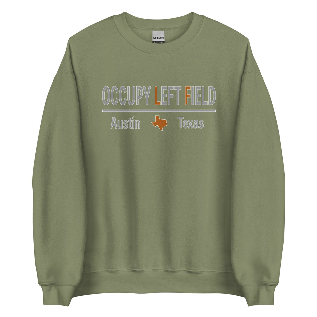 Occupy Austin Unisex Crewneck Sweatshirt - Casual Streetwear