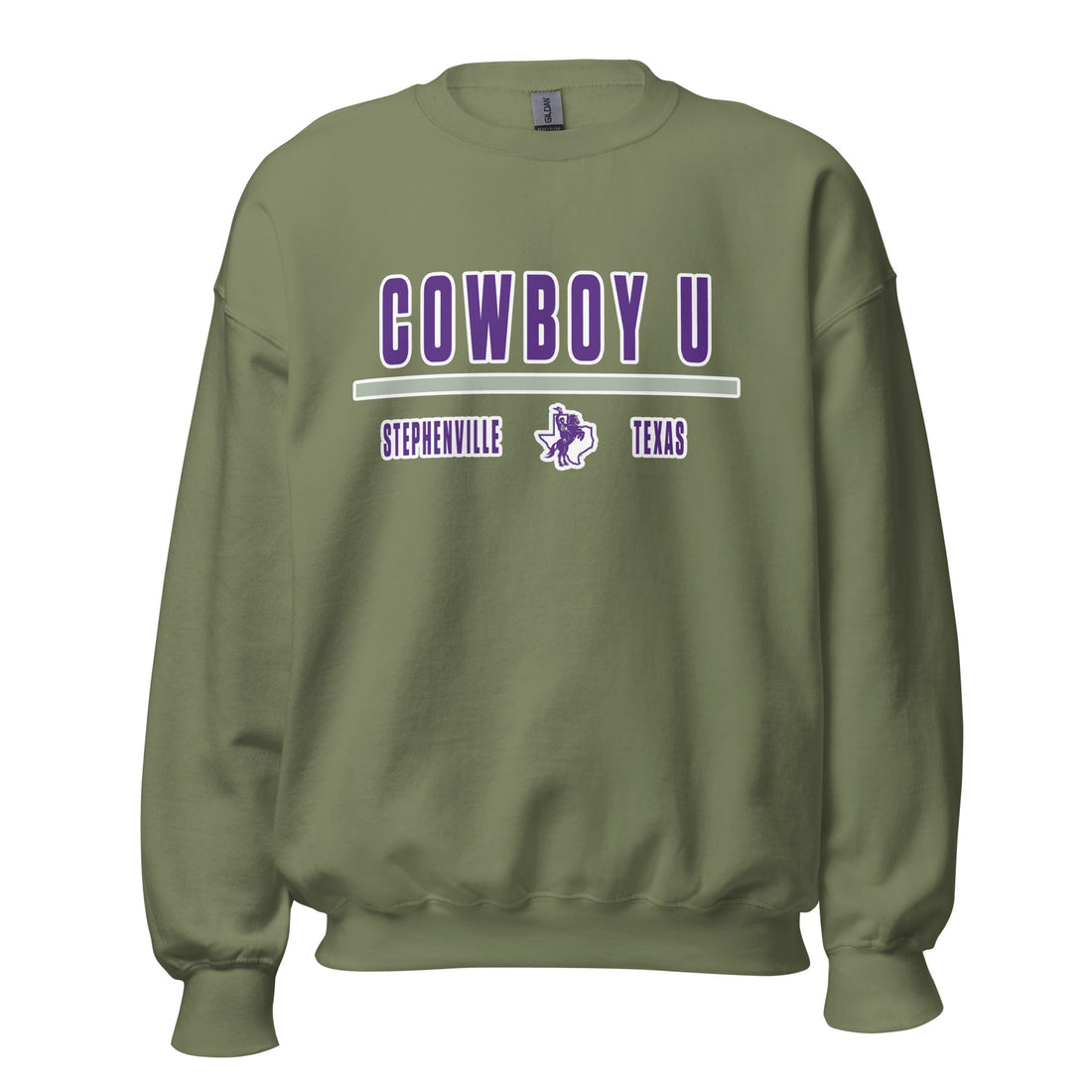 Cowboy U Unisex Sweatshirt - Relaxed Fit Collegiate Crewneck