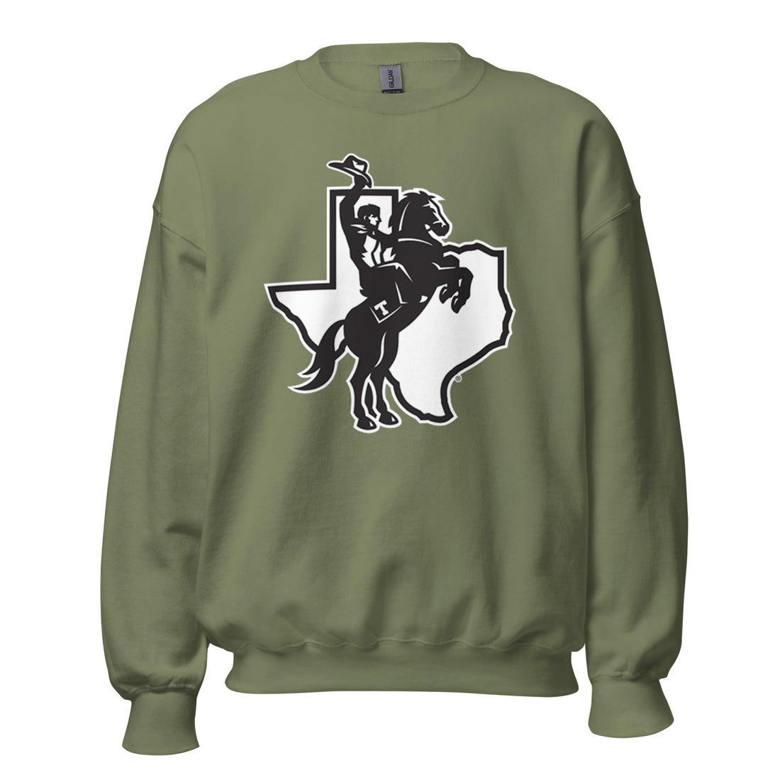 Tarleton State University Rider Logo Unisex Crewneck Sweatshirt