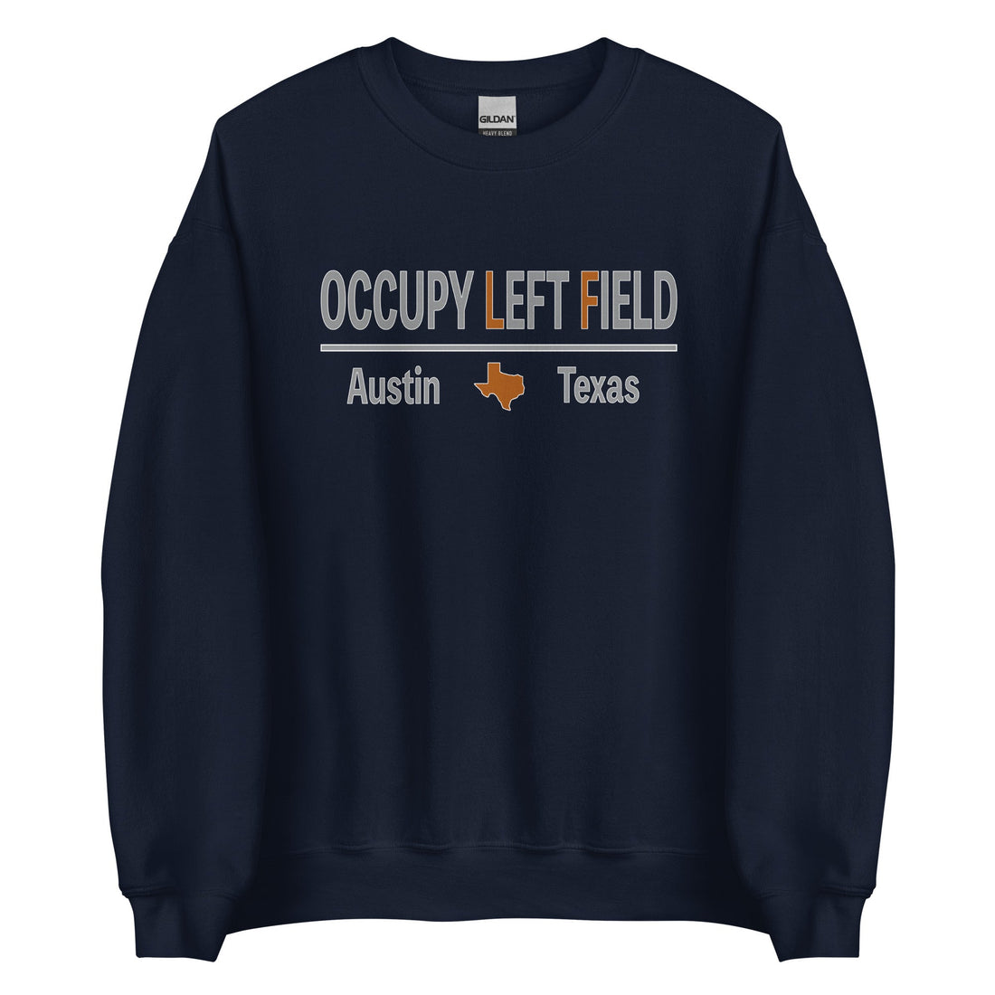 Occupy Austin Unisex Crewneck Sweatshirt - Casual Streetwear