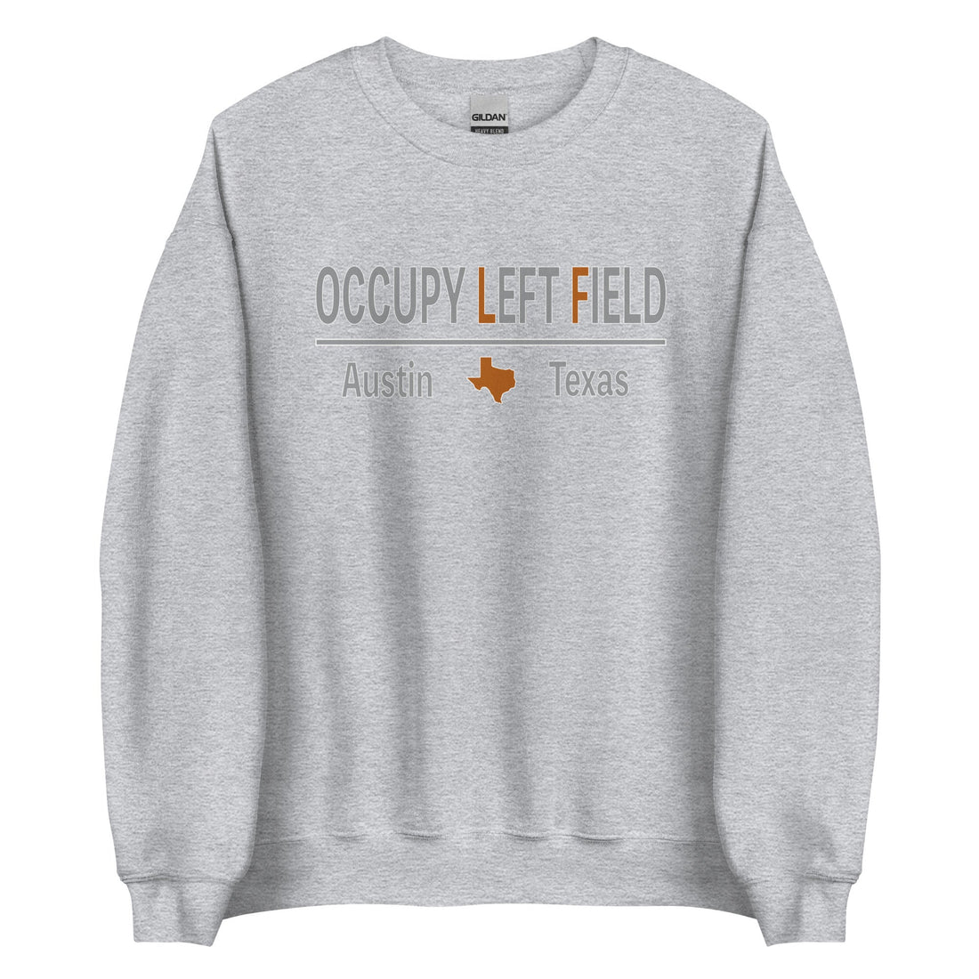 Occupy Austin Unisex Crewneck Sweatshirt - Casual Streetwear