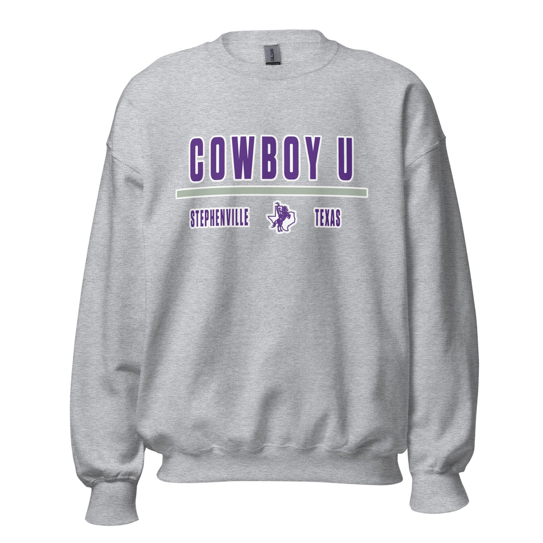 Cowboy U Unisex Sweatshirt - Relaxed Fit Collegiate Crewneck