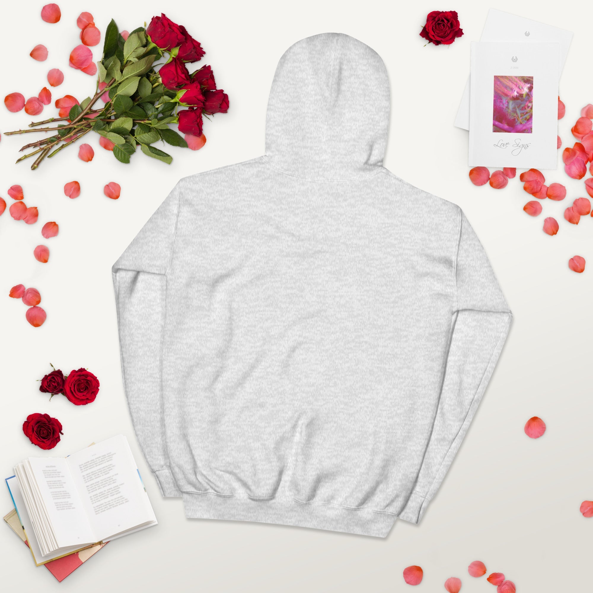 Black Heavy Blend Unisex Hoodie with Combo Hoops Graphic Logo - Image 48