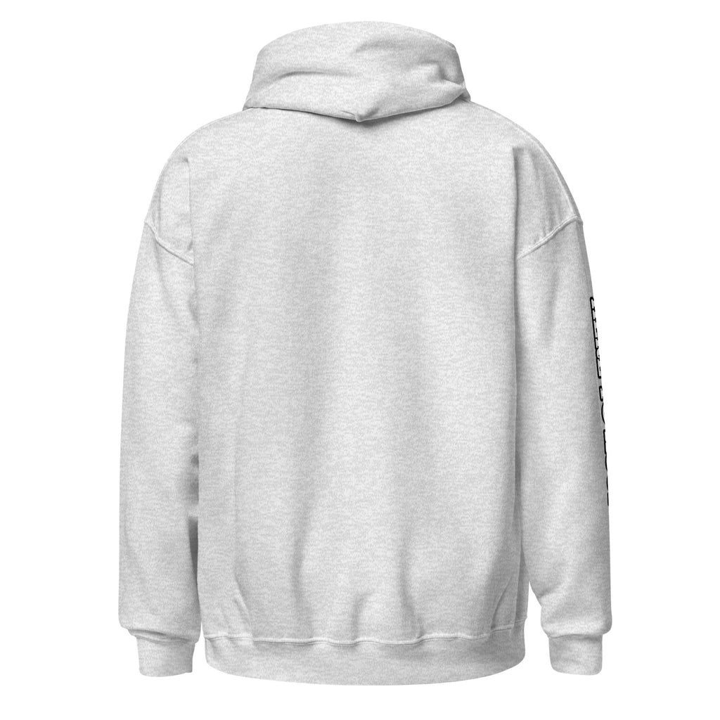 Black Heavy Blend Unisex Hoodie with Combo Hoops Graphic Logo - Image 23