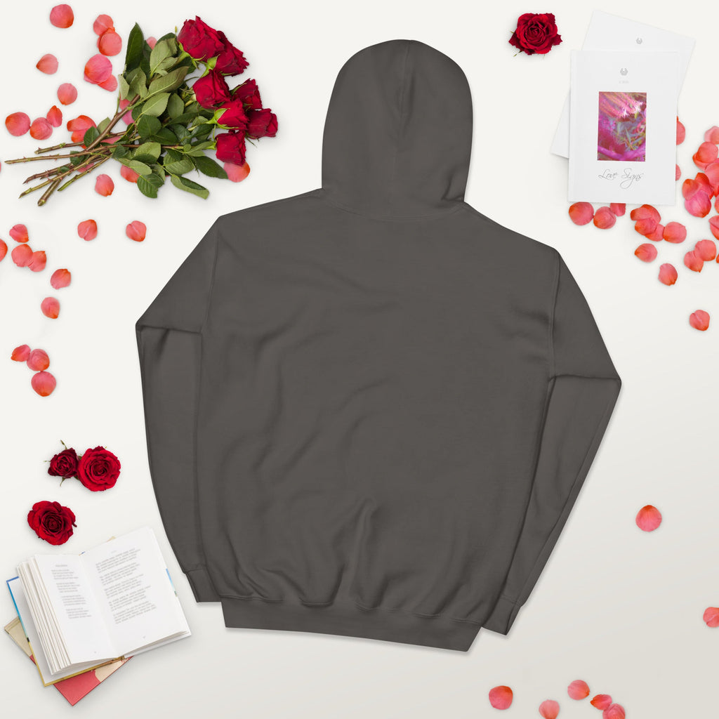 Black Heavy Blend Unisex Hoodie with Combo Hoops Graphic Logo - Image 40
