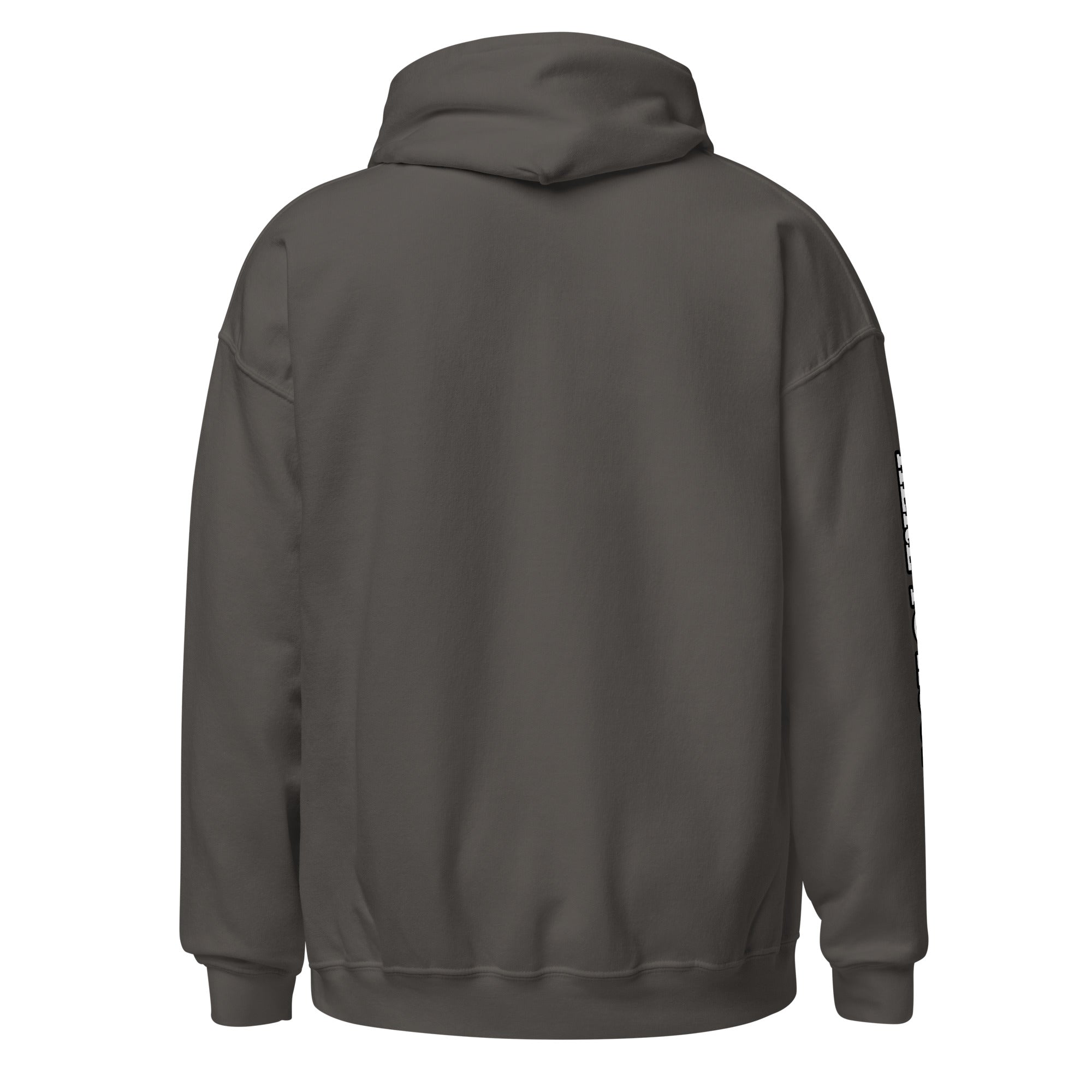 Black Heavy Blend Unisex Hoodie with Combo Hoops Graphic Logo - Image 15