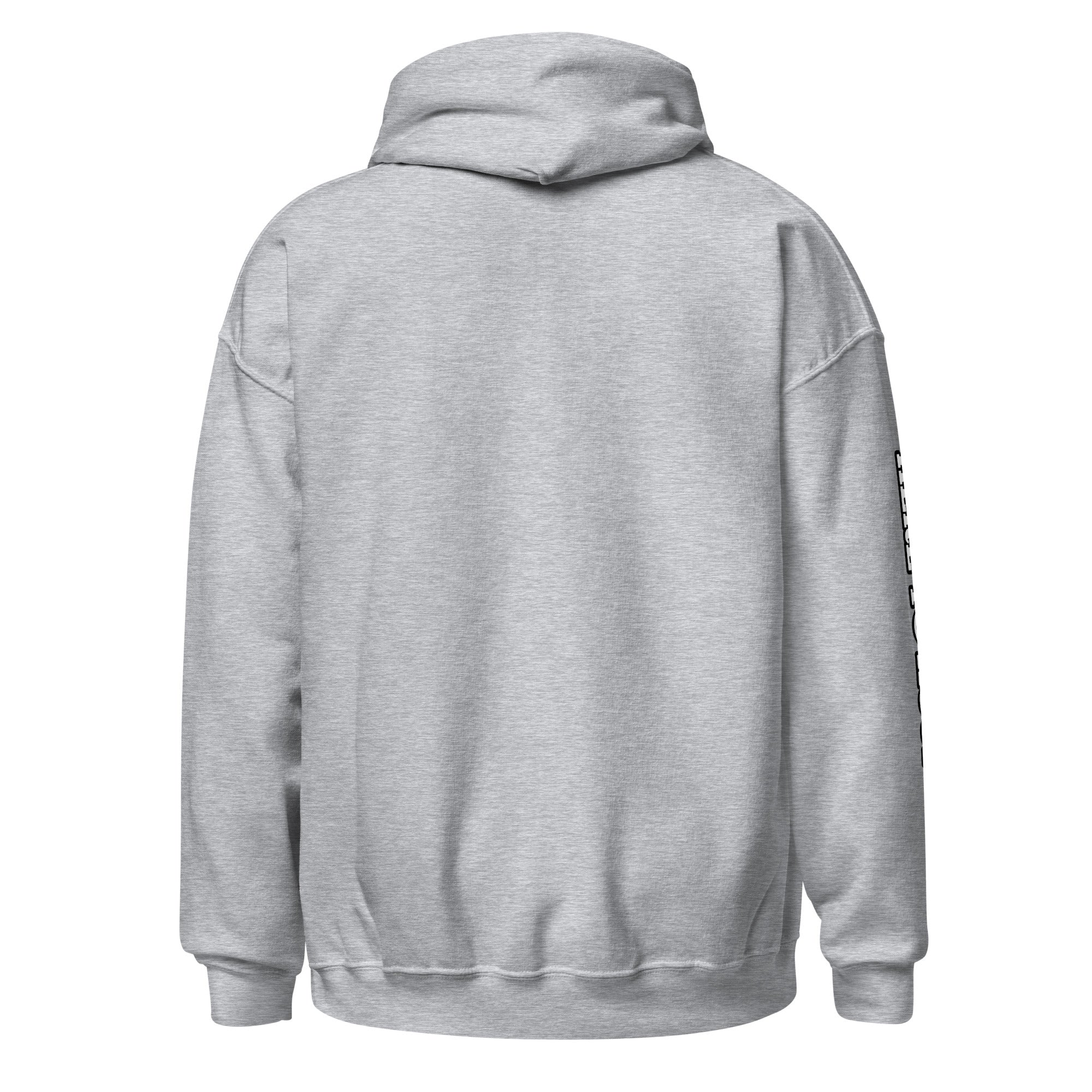 Black Heavy Blend Unisex Hoodie with Combo Hoops Graphic Logo - Image 19
