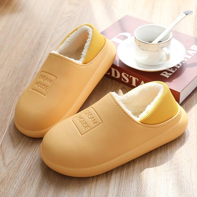 Plush Lined Winter Clogs: Unisex Modern Indoor & Outdoor Slippers