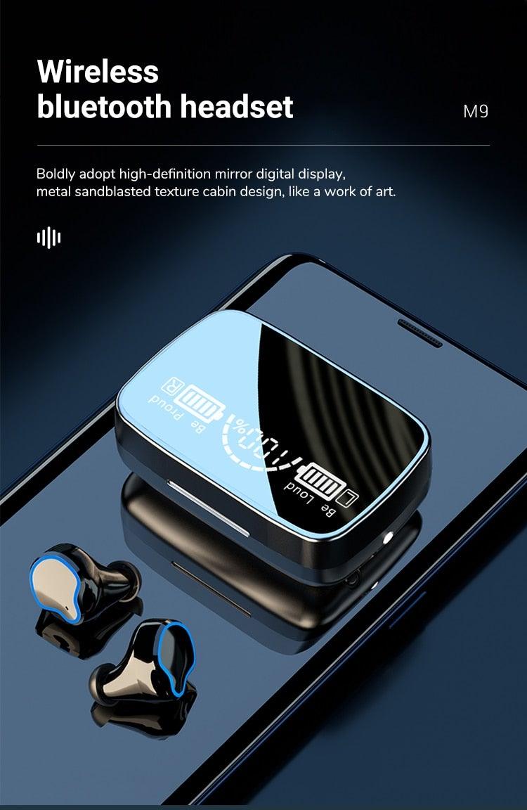 Lightweight Waterproof Bluetooth 5.1 Sports Earphones - M9