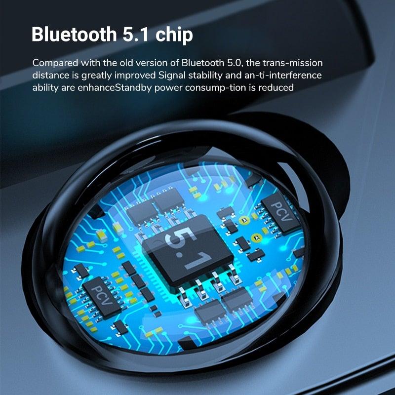 Lightweight Waterproof Bluetooth 5.1 Sports Earphones - M9