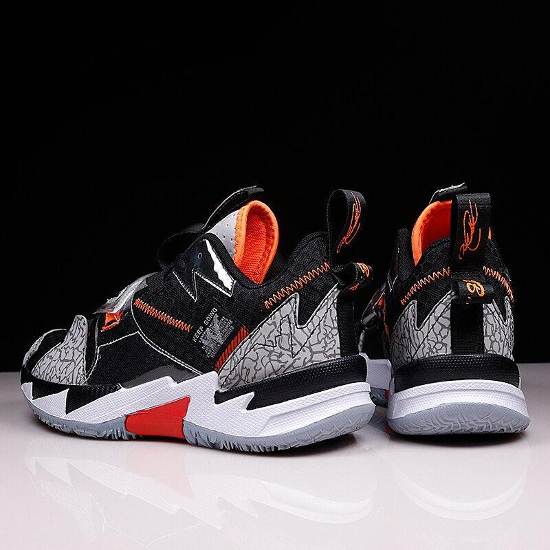 Unisex High Top Rainbow Basketball Shoes Breathable Street Sneakers