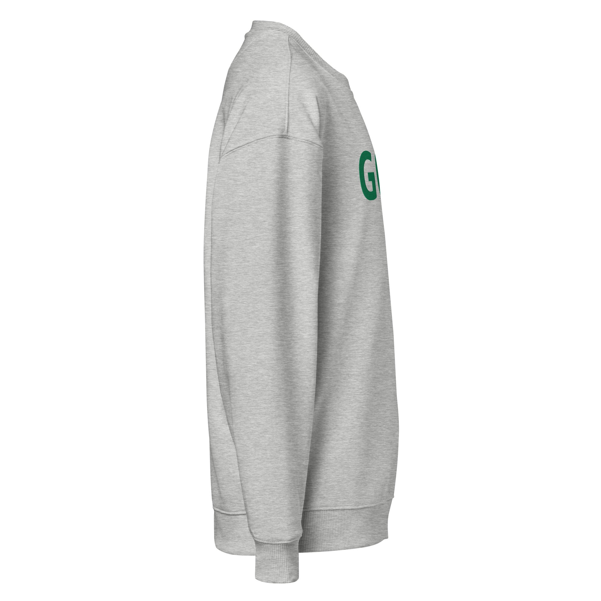 Oversized Embroidered GOLF Sweatshirt – Mulligans & Mimosas Sleeve Detail