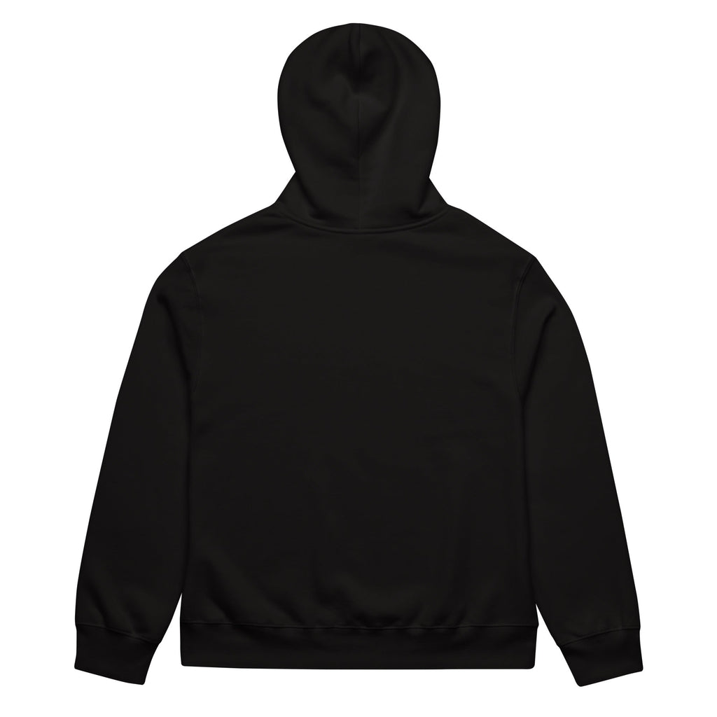 Black Heavyweight Oversized Graphic Hoodie - Image 4