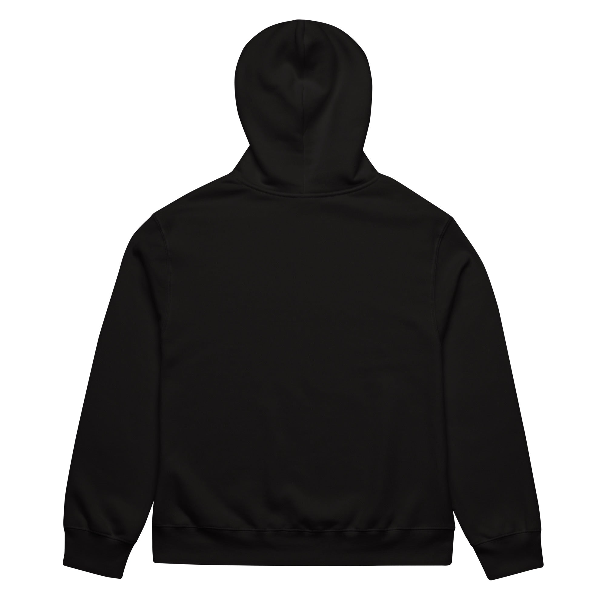 Black Heavyweight Oversized Graphic Hoodie - Image 4