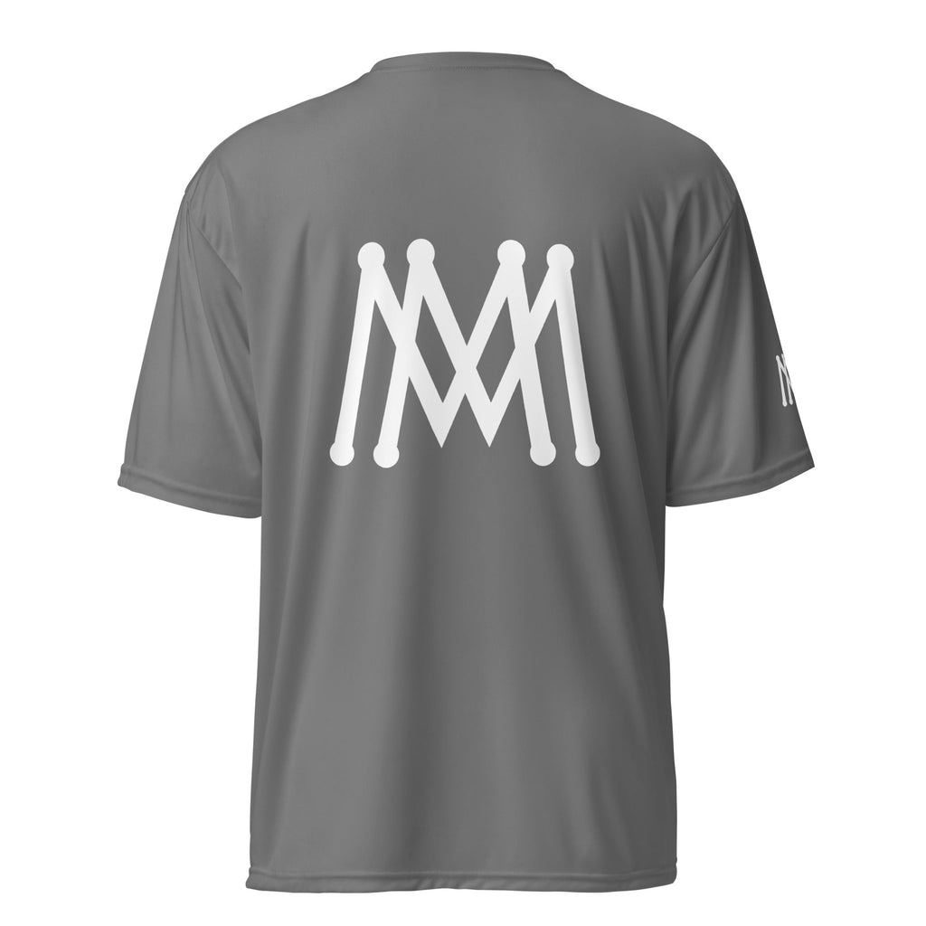 McEachin White logo Performance Tee