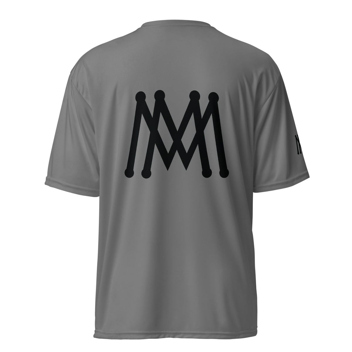 McEachin Black logo performance tee