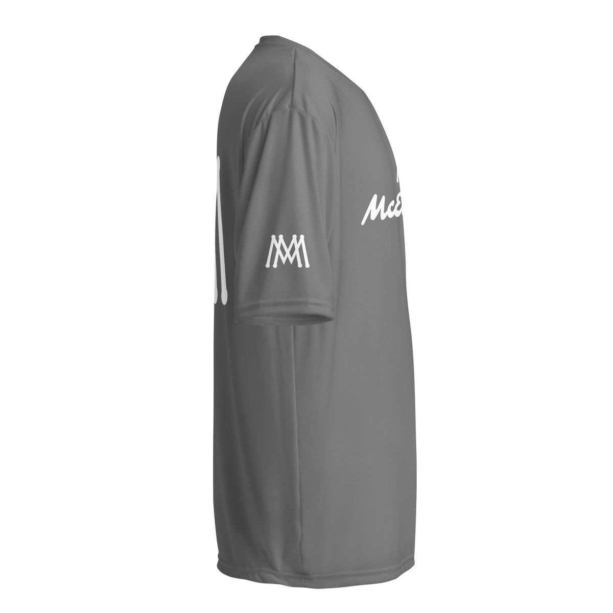 McEachin White logo Performance Tee