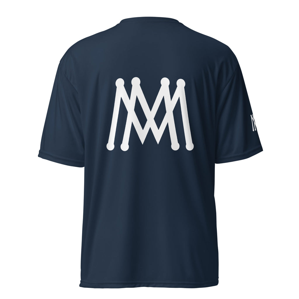 McEachin White logo Performance Tee