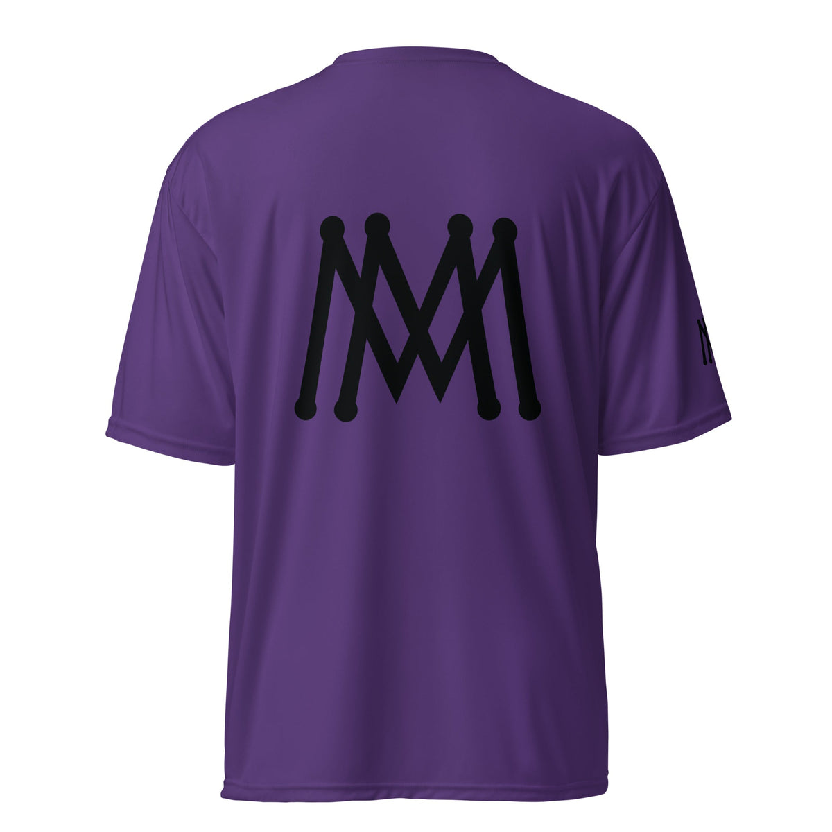 McEachin Black logo performance tee