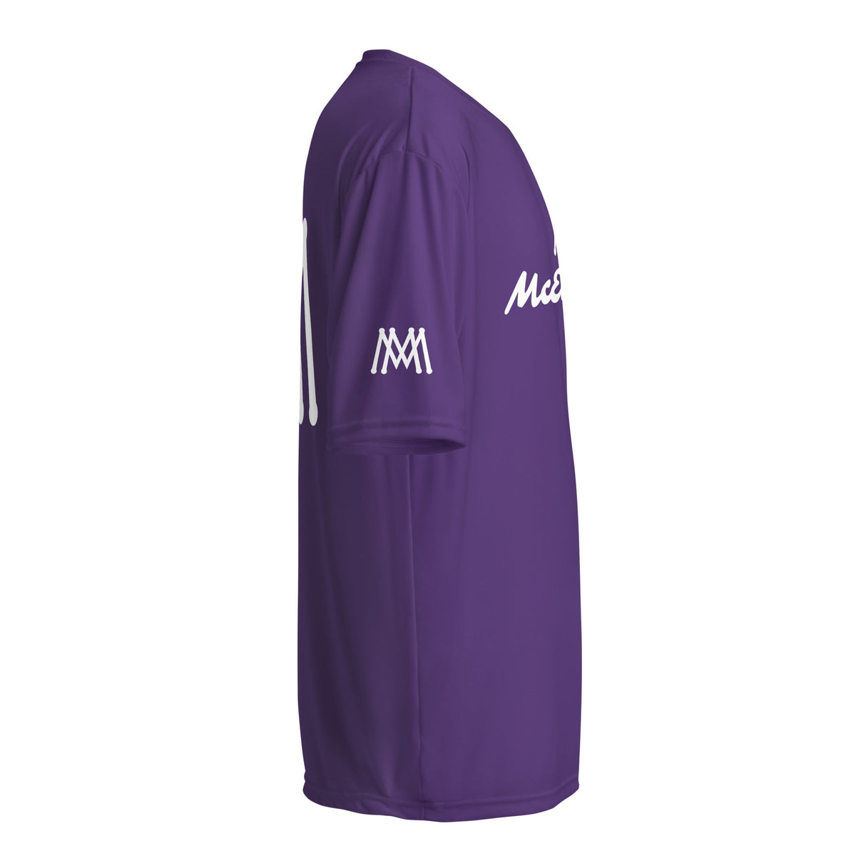 McEachin White logo Performance Tee