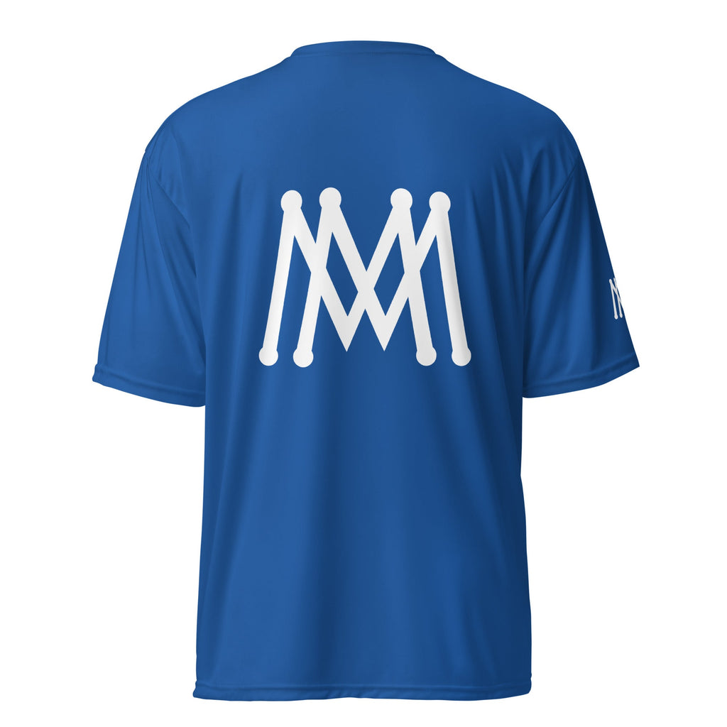 McEachin White logo Performance Tee